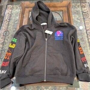 Taco Bell Hollister Zip-up Hoodie (NEW)